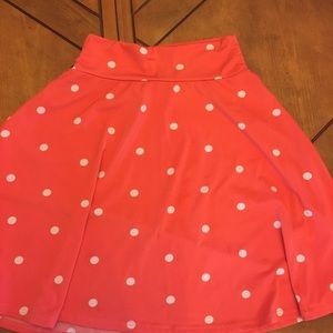 Girls LuLaRoe azure skirt